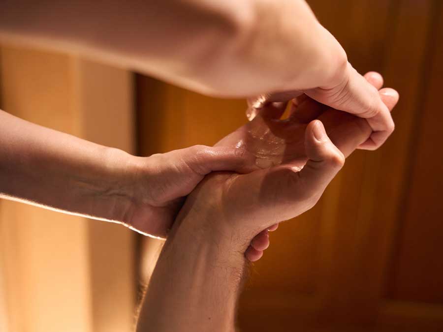 Deep tissue massage